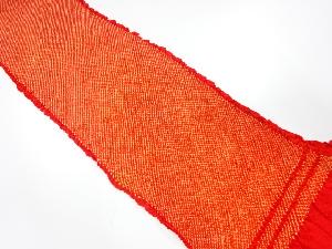 正絹　振袖用　絞り　帯揚げ